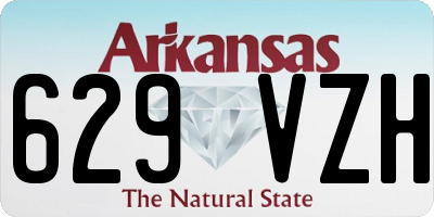 AR license plate 629VZH
