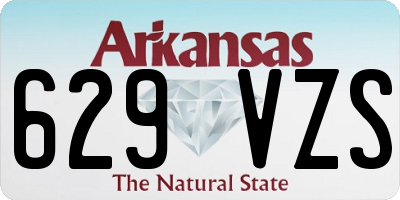 AR license plate 629VZS