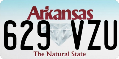 AR license plate 629VZU