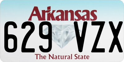 AR license plate 629VZX