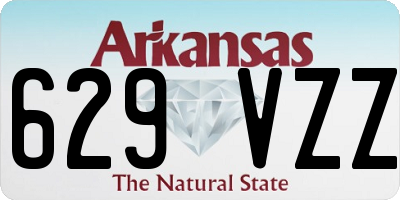 AR license plate 629VZZ
