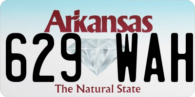 AR license plate 629WAH