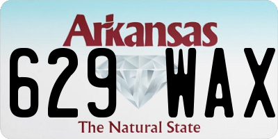 AR license plate 629WAX