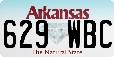 AR license plate 629WBC