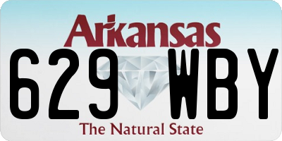 AR license plate 629WBY