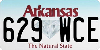 AR license plate 629WCE