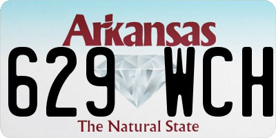 AR license plate 629WCH