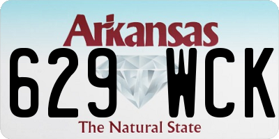 AR license plate 629WCK