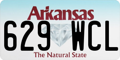 AR license plate 629WCL