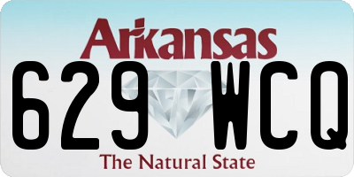 AR license plate 629WCQ