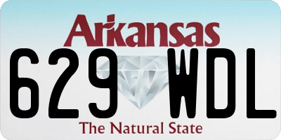 AR license plate 629WDL