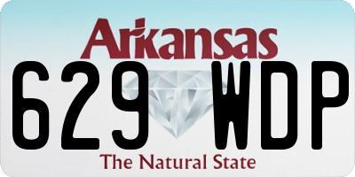 AR license plate 629WDP