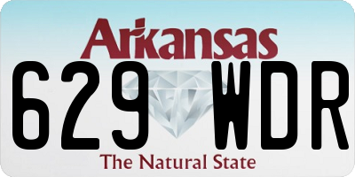 AR license plate 629WDR