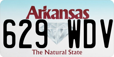 AR license plate 629WDV