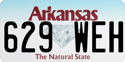 AR license plate 629WEH