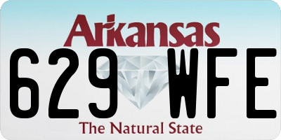AR license plate 629WFE