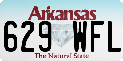 AR license plate 629WFL