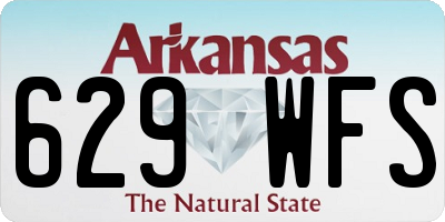 AR license plate 629WFS