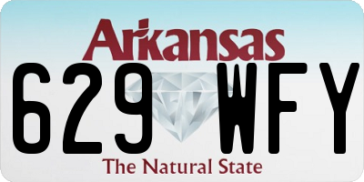 AR license plate 629WFY
