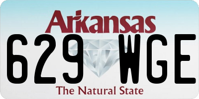 AR license plate 629WGE