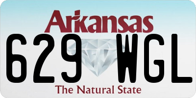 AR license plate 629WGL