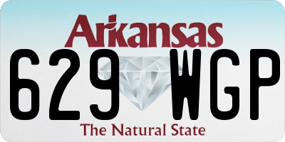 AR license plate 629WGP