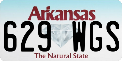 AR license plate 629WGS