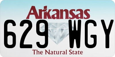 AR license plate 629WGY