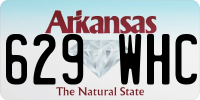 AR license plate 629WHC