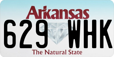 AR license plate 629WHK