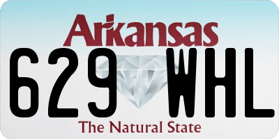 AR license plate 629WHL