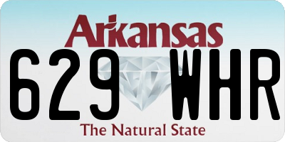 AR license plate 629WHR