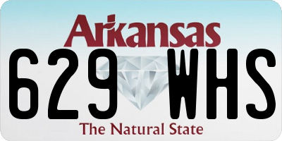 AR license plate 629WHS
