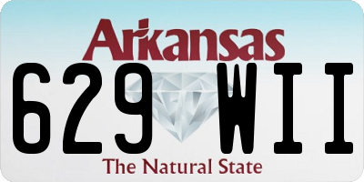 AR license plate 629WII