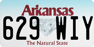 AR license plate 629WIY