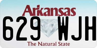 AR license plate 629WJH