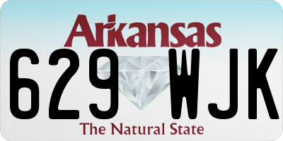 AR license plate 629WJK