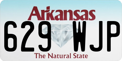 AR license plate 629WJP