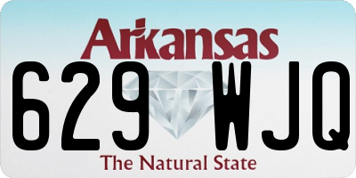 AR license plate 629WJQ