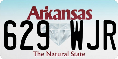 AR license plate 629WJR