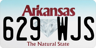 AR license plate 629WJS