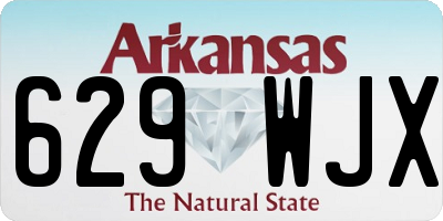 AR license plate 629WJX