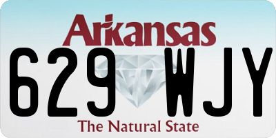 AR license plate 629WJY