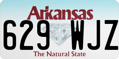 AR license plate 629WJZ