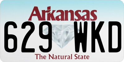 AR license plate 629WKD