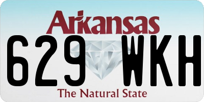 AR license plate 629WKH