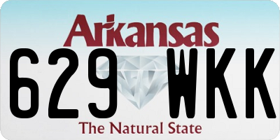 AR license plate 629WKK