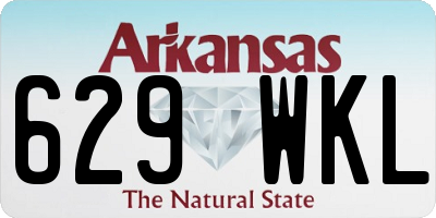 AR license plate 629WKL