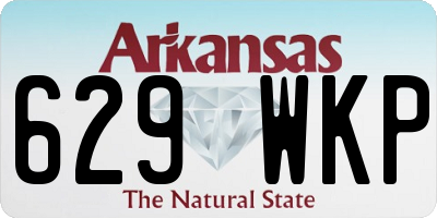 AR license plate 629WKP