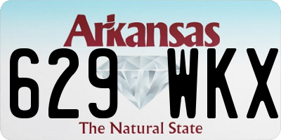 AR license plate 629WKX
